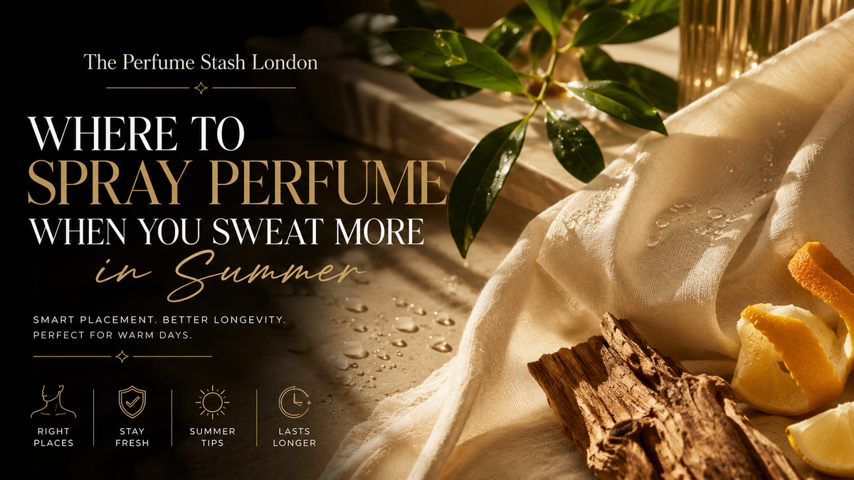 Where to Spray Perfume When You Sweat More in Summer