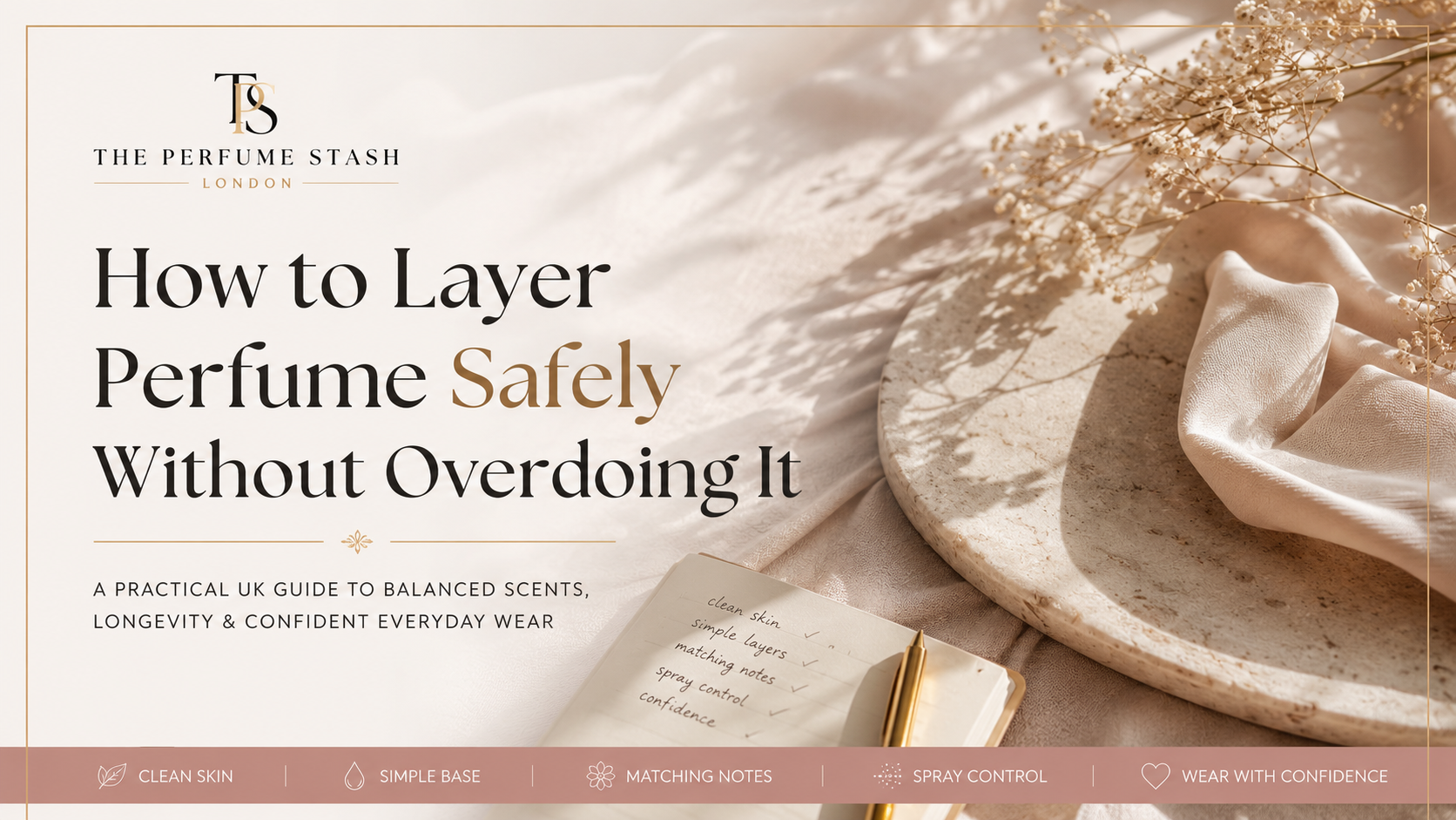 How to Layer Perfume Safely Without Overdoing It