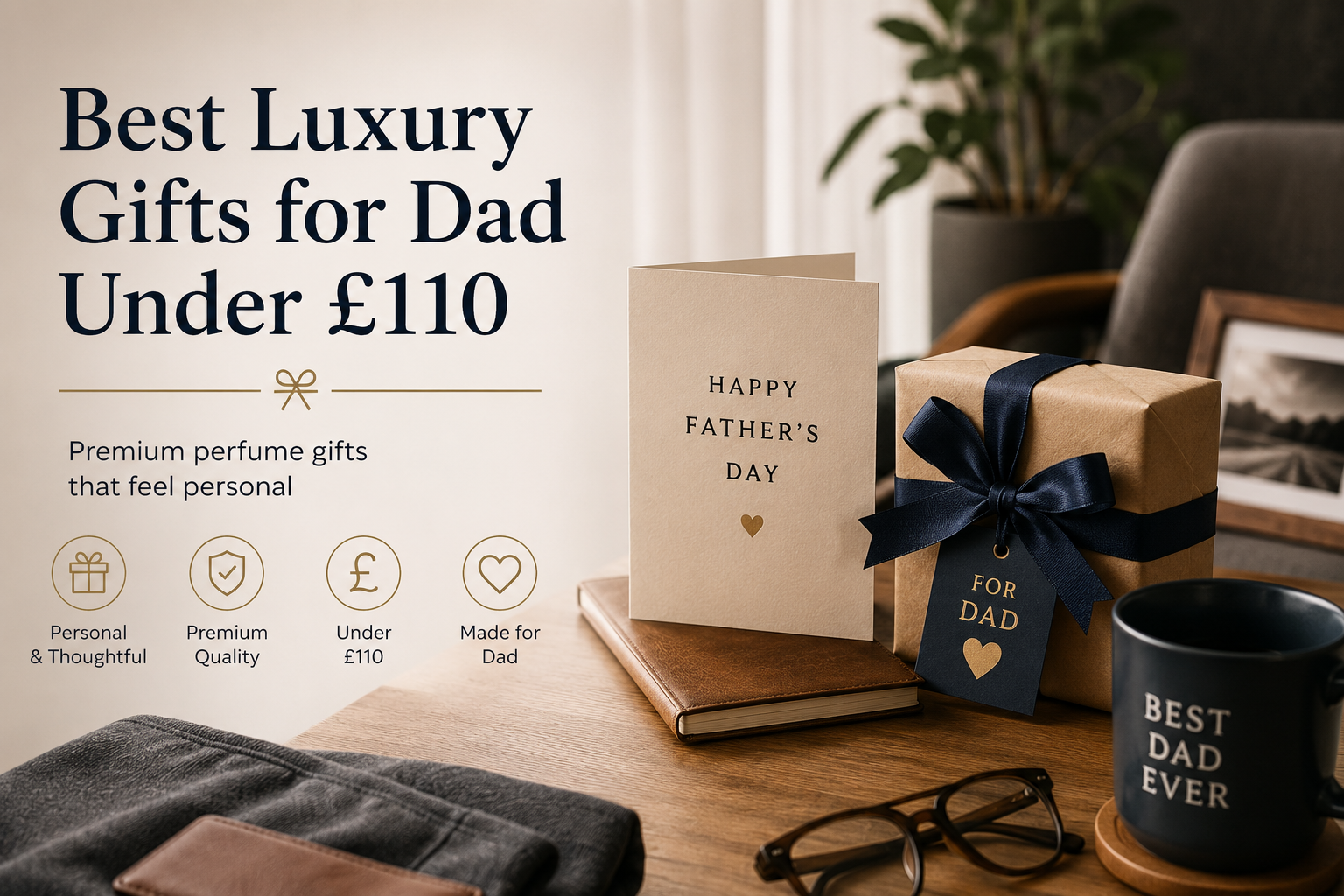 Best Luxury Gifts for Dad Under £110 | The Perfume Stash London