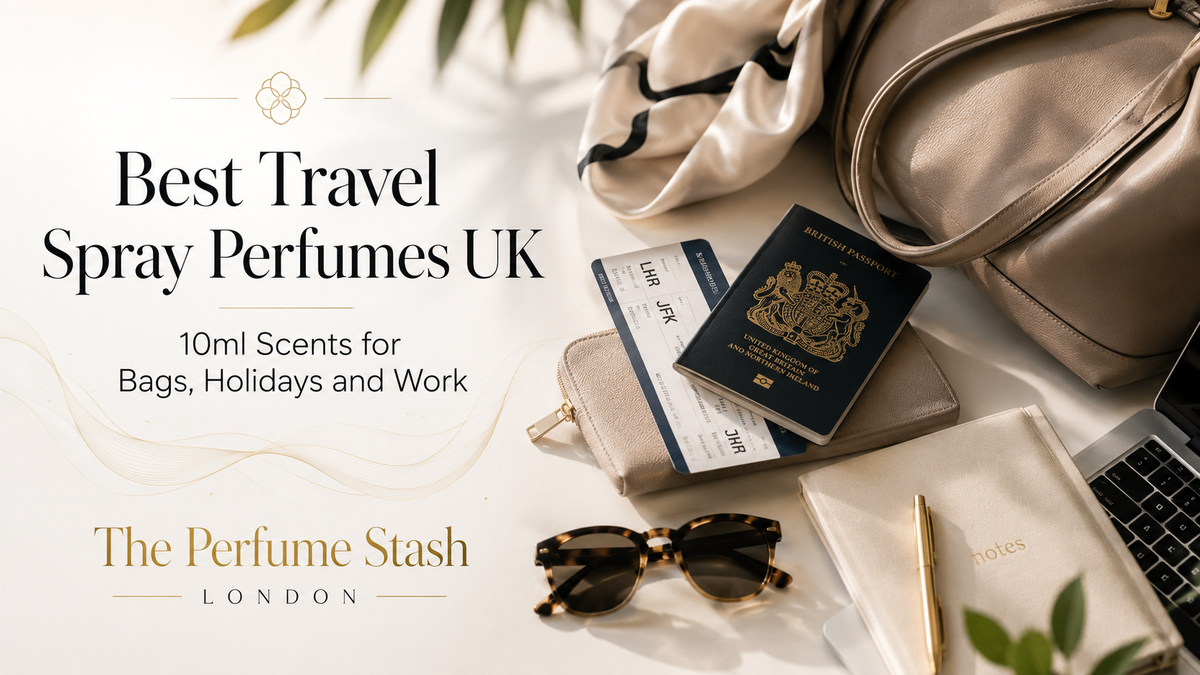 Best Travel Spray Perfumes UK: 10ml Scents for Bags, Holidays and Work | The Perfume Stash London