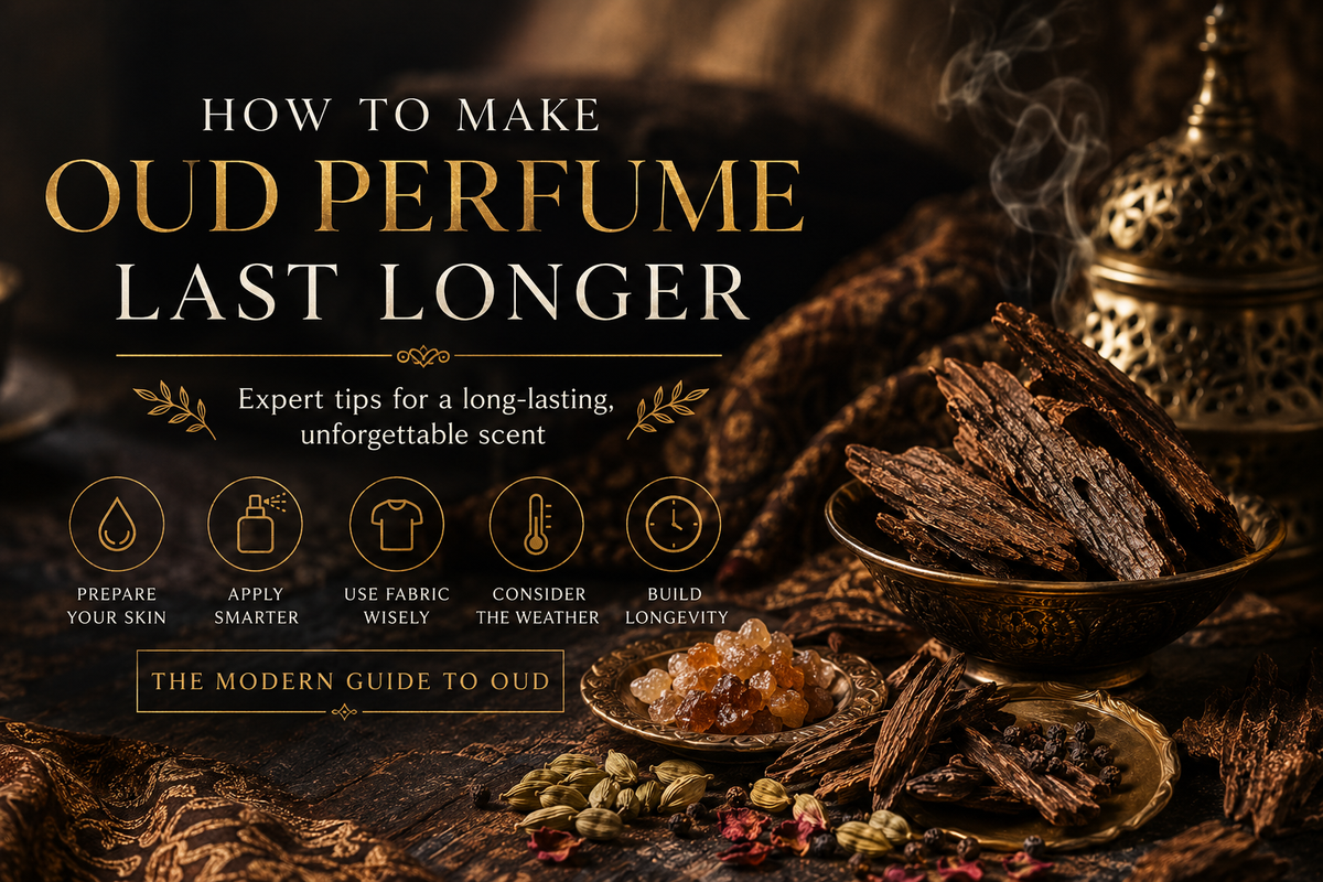How to Make Oud Perfume Last Longer | The Perfume Stash London