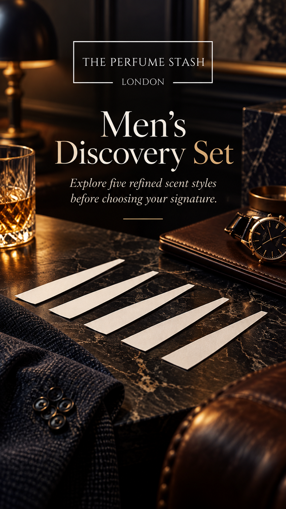 Men’s Fragrance Discovery Set | The Perfume Stash London