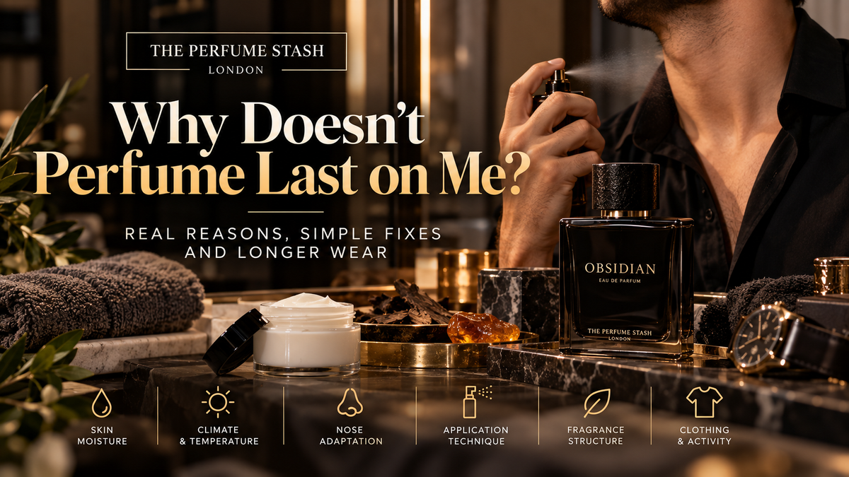 Why Doesn't Perfume Last on Me? Reasons Your Fragrance Fades and How to Fix It