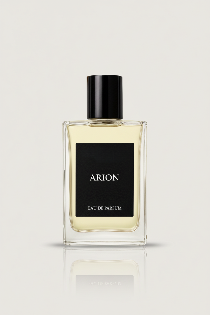 Arion Eau de Parfum for men by The Perfume Stash London, a fresh luxury fragrance with mango, tangerine and sandalwood