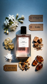 Thumbnail for Elara – Saffron, Dark Rose & Amber - Product Image