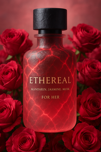 Thumbnail for Ethereal women’s luxury perfume by The Perfume Stash London – a long-lasting fragrance with mandarin, jasmine, and musk notes in an elegant designer-inspired bottle.