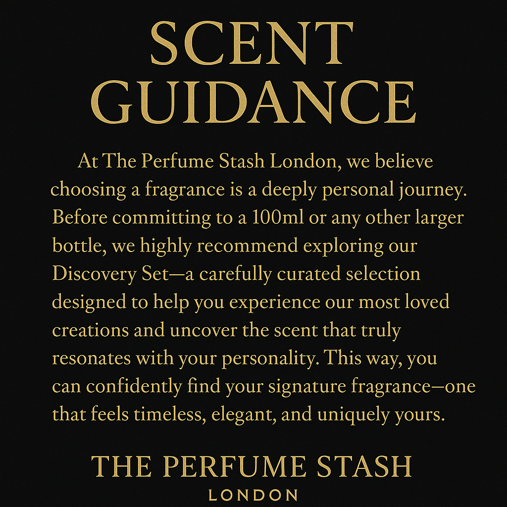 The Perfume Stash London — a high-class UK perfume brand offering luxury fragrances.