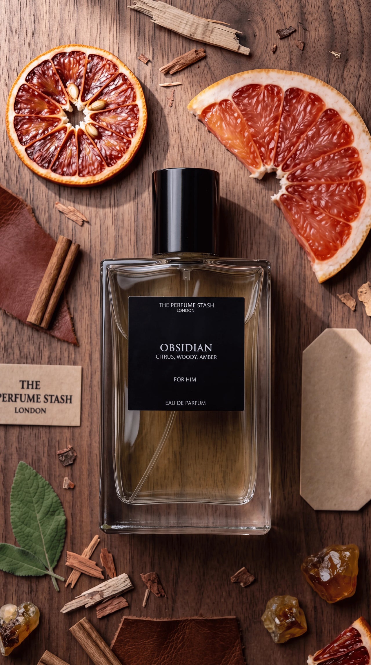 Obsidian – Citrus, Woody & Amber - Product Image