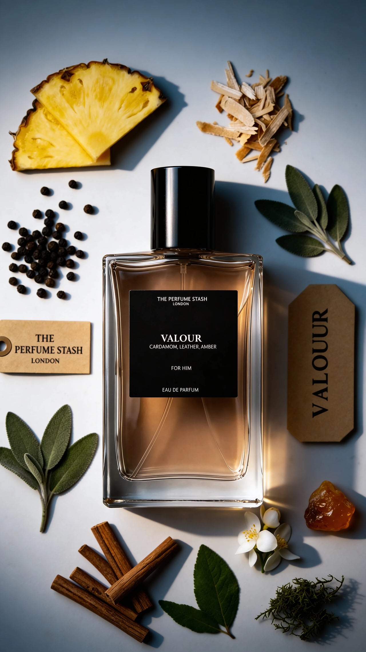 Valour – Cardamom, Leather & Amber - Product Image
